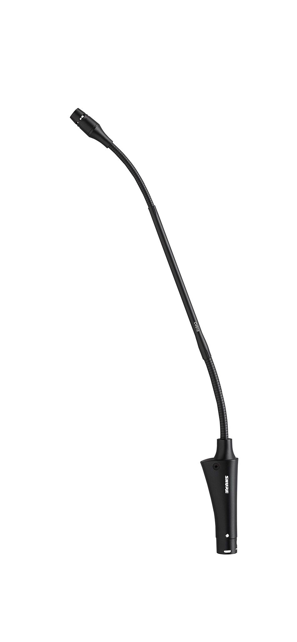 Shure CVG12-B/C 12” (30.5 cm) Gooseneck Microphone